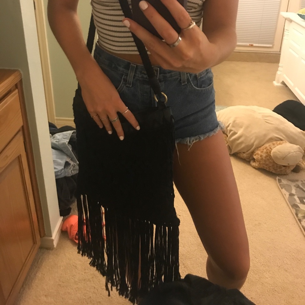 Beachy cross body bag